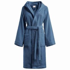 Bassetti Peignoir à capuche 360gr/m² Unisexe avio