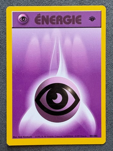 Carte pokemon énergie psy - carte,