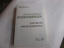 Culture ou mise en condition