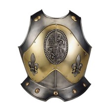 Espagnol Cuirasse Fleur de Lis, Marto Moyen Âge Armure Chevalier Costume