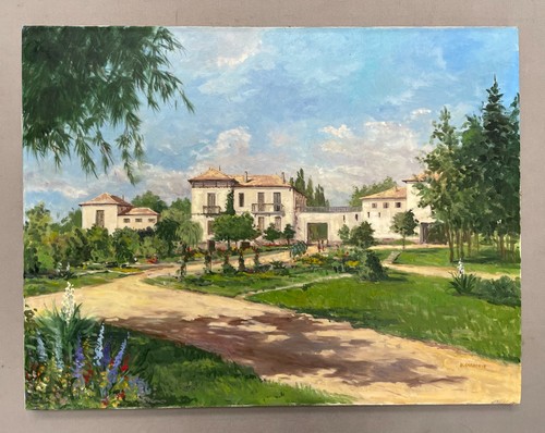 Propriété paloise huile - huile, sur
