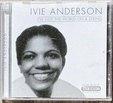 CD  IVIE ANDERSON/I'VE GOT THE WORLD ON A STRING/CHANTEUSE DE JAZZ/GROWL/COTTON