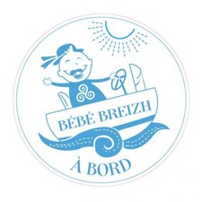 Bébé à bord bébé breizh