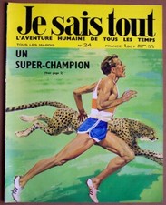 JE SAIS TOUT n° 24 . Un super champion . 23 septembre 1969