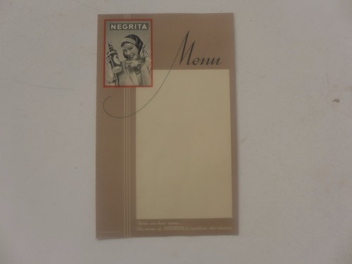 Menu ancien rhum - ancien,