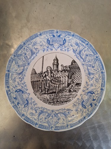 Ancienne assiette parlante - ancienne,
