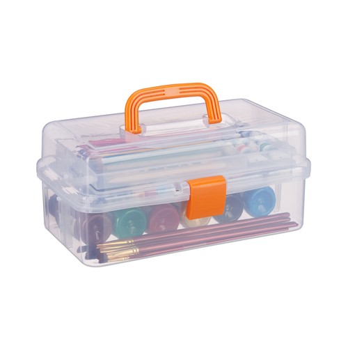 Boîte plastique transparente