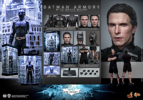 Hot toys mms702 batman - batman, armory