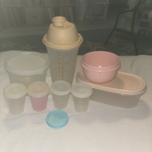 Tupperware mixed lot pieces - mixed,