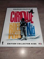 * SUPERBE COFFRET COLLECTOR KIDS CHAPLIN 2 LIVRES + 3 DVD EDITION LIMITÉE MK2