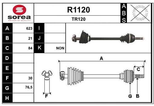 Arbre transmission snra - transmission,