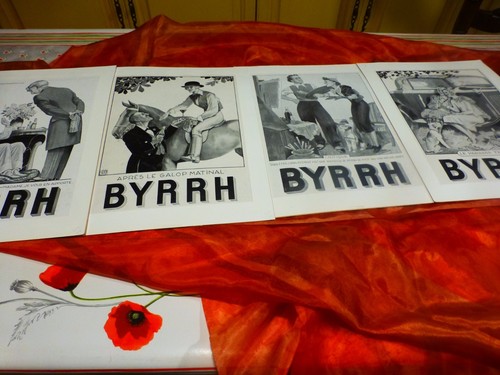 Affiches byrr anciennes - ,