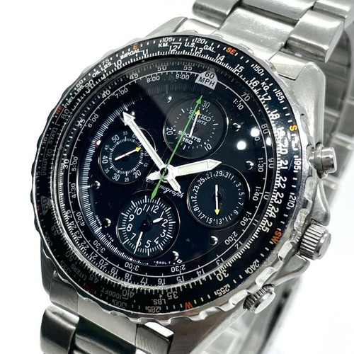 Chronographe seiko sky - chronographe,
