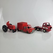 Cabine Camion Pompiers Tonka - Tracteur Caoutchouc Sandusky et Fourgon Bluebird