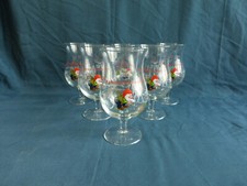 6 verres à bière brasserie