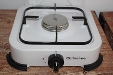 Neuf  : KEMPER Rechaud à Gaz Portable 1 feu avec couvercle  ref 104980