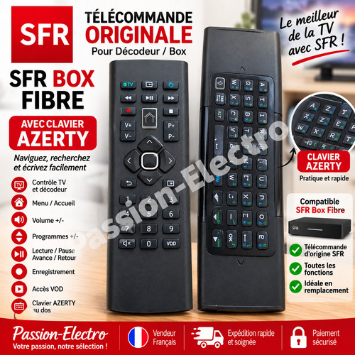 Télécommande originale sfr - originale,