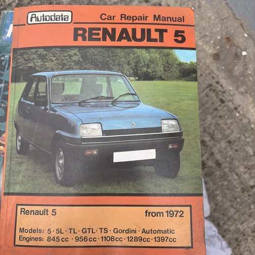 Renault car repair - 5, manual