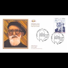 CEF - L'Abbé Pierre - oblit