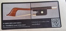 Beautiful Joseph Arthur Vigneron Bass Bow