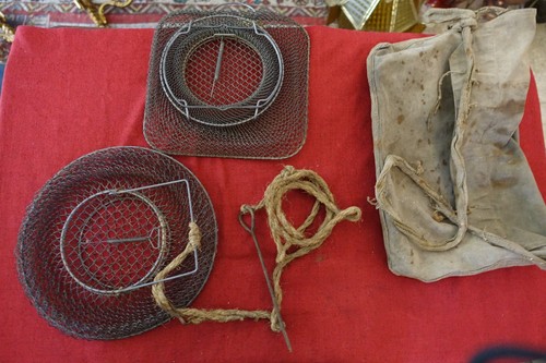 Anciens pièges panier - anciens, à
