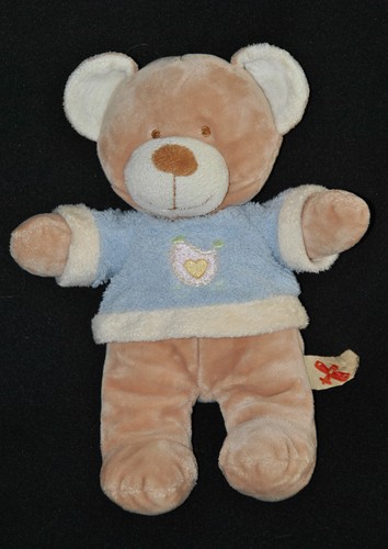 Doudou ours brun beige - 🍀doudou,