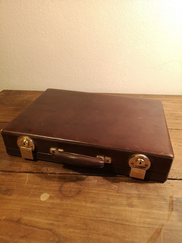 Mallette cuir attaché - mallette, en