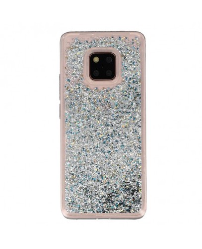 Coque liquide paillettes pour - liquide,