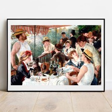 Impression D'Art Renoir Déjeuner Sur L'Herbe Affiche Giclée Décoration Murale