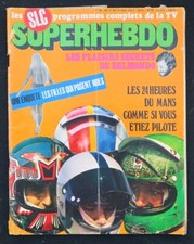 Revue magazine SUPERHEBDO 24 HEURES DU MANS SMC BELMONDO