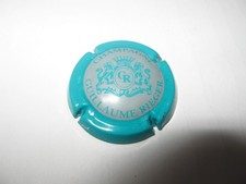 1 capsule de champagne Rieger Guillaume N°6 contour bleu turquoise