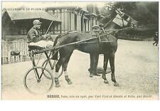 hippisme.n°35960.deesse.baie.1913.CHEVAUX.sulky.SUPPLEMENT A LA FRANCE CHEVAL