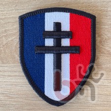 Ecusson Résistance Croix de Lorraine France