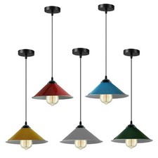 Suspension lustre Lampe déco Vintage Luminaire Intérieur Salon E27