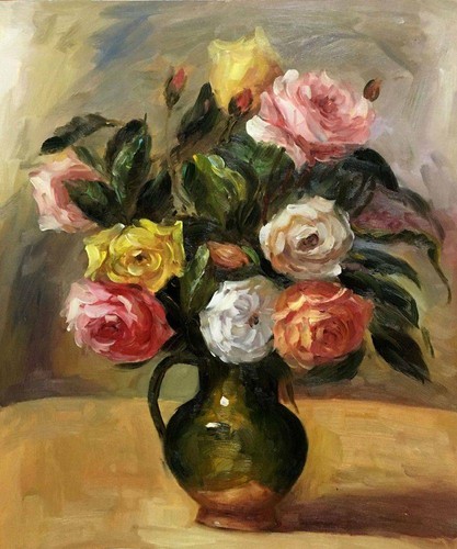 Bouquet fleurs apres - fleurs, d'apres
