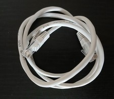 Câble Ethernet RJ45 blanc 1,2 m
