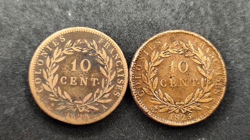 Lot pieces centimes - 2,