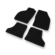 Tapis de sol en feutre pour Saab 9-3 I Coupé, Hayon, Cabriolet (1998-2002) Noir