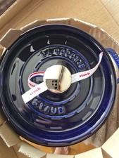 Cocotte 20 cm, Ronde, Bleu