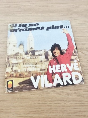 Hervé vilard disque vinyle - vilard, si