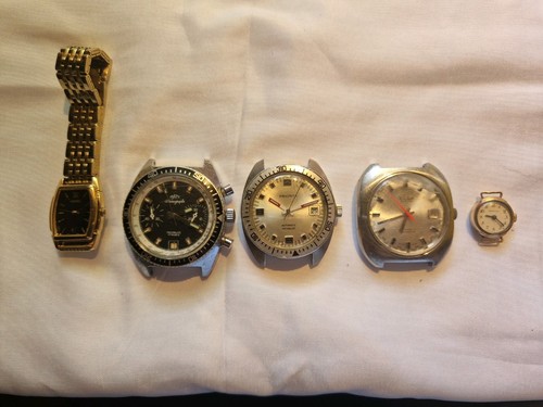 Lot montres mécaniques - lot,