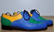 Chaussures Vintage 80s Derbies MACLUISER tout cuir 37FR 5,5US 4UK made in Italy