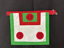 Tablier Franc Maçonnerie - Maitre Ecossais de Saint André 