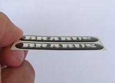 2 x emblème BRABUS 3D