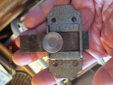 Ancien Petit Verrou en Acier de Porte Appartement Portail ou Meuble