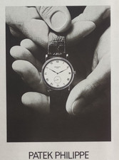 Publicité presse: Montres