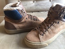 ZARA MAN SUEDE BROWN & BLUE