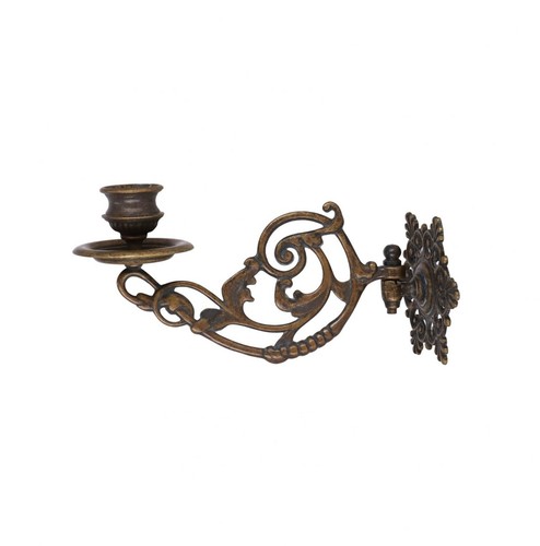 Bougeoir chandelier laiton une - laiton,