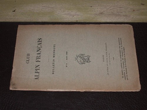 Club alpin français - -, 4