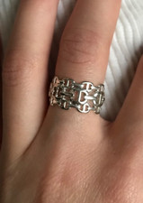 Bague en argent massif 925 à